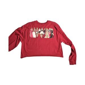 Taylor Swift Red Album Long Sleeve Tee Eras Tour Size: 2XL